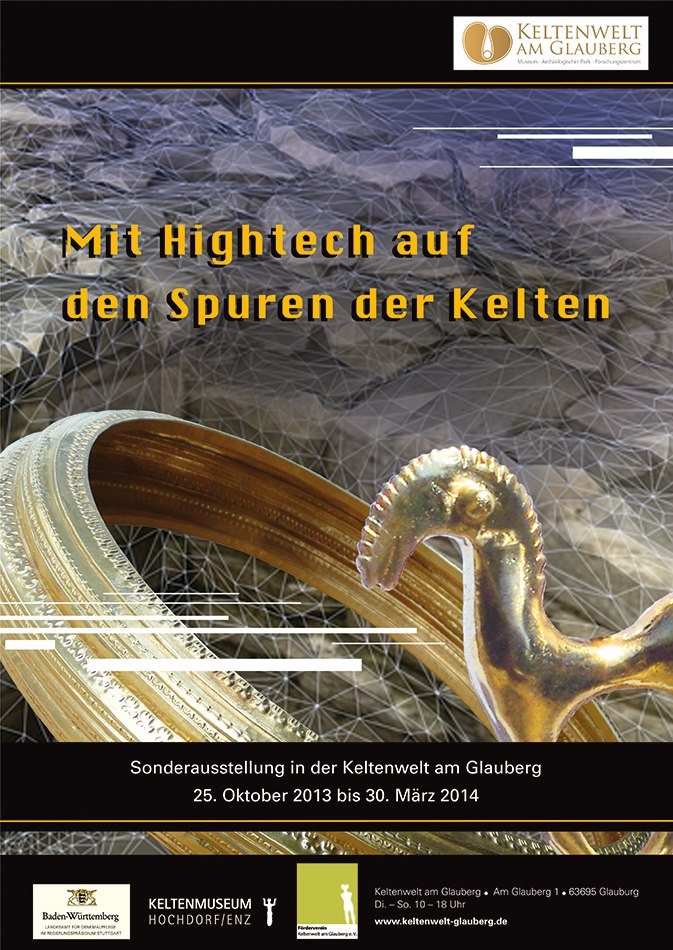 Ausstellungsdesign „Mit Hightech auf den Spuren der Kelten“
