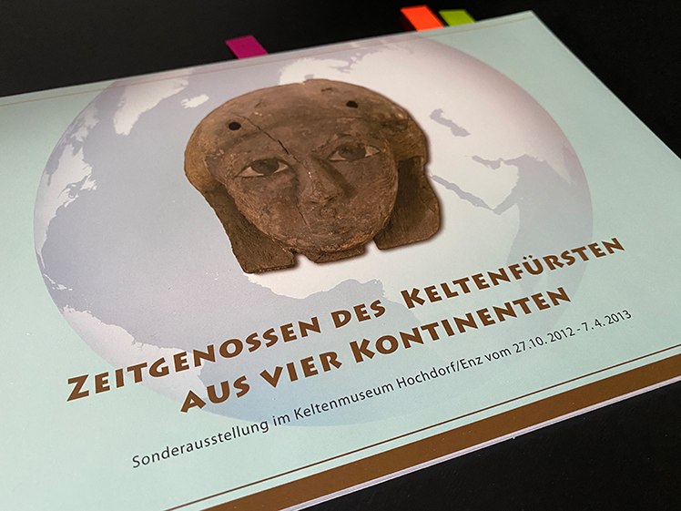 Ausstellungsdesign „Die Zeitgenossen des Keltenfürsten“